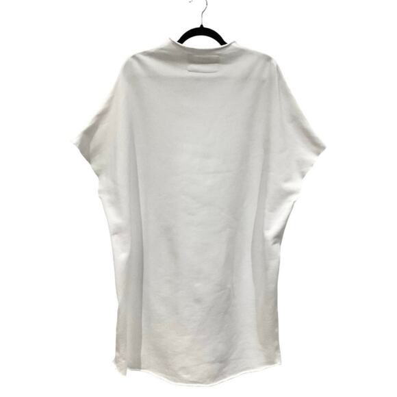 Frank & Eileen Ella The Easiest Dress Triple Fleece In White Size Medium - Large - Picture 6 of 11